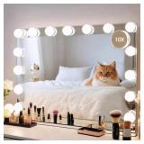 Vanity Mirror 22.8" x 18.2" with LED Lights