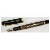 vintage Pelikan brown tortoiseshell fountain pen