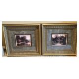 framed prints: 2pc by Christa Kieffer