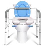 Adjustable Toilet Seat, Up to 500lbs