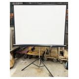 Da-Lite portable projection screen