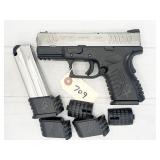 Springfield XDM-9 9mm pistol,