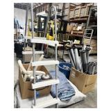 above ground pool, unknown size