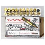 20rds 270Win 130gr ammunition