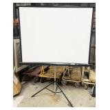 Da-Lite portable projection screen