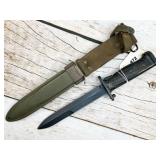 Vietnam era M6 fixed blade knife with BM Co USM8