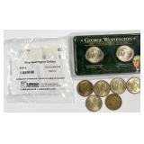 13pc Presidential Golden dollars: 2007-D George