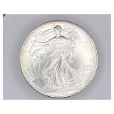 1994 American Silver Eagle silver bullion dollar,