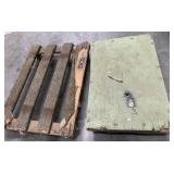 large 4-wheeled moving dolly & large 6-wheeled