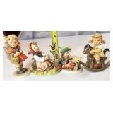 4pc 1979-1999 Hummel figurines