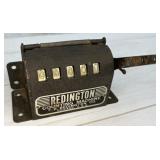 vintage Redington counting machine, works