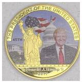 2017 Trump #45 MAGA commemorative coin