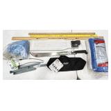 yard sticks, rags, machete, etc. NO SHIPPING