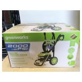 GreenWorks 2000psi power washer, believed to be