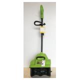 Greenworks 12" electric snow shovel, works,