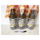 3pc Clean Shot instant drain opener, 1qt bottles,