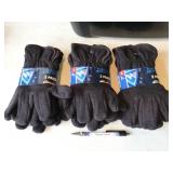 3pc 2-packs (6 pair total) fleece lined jersey