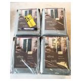4pc Allen & Roth Burgett back tab panel curtain
