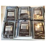 6pc Allen & Roth Glenellen back tab lined panel