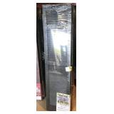 3 sets 14"x 55" black louvered shutters, plastic