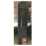 5 sets 14"x 67" midnight green louvered shutters,