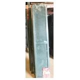 5 sets 14"x 71" midnight green louvered shutters,