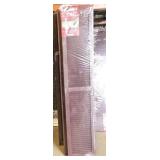 5 sets 14"x 71" cranberry louvered shutters,