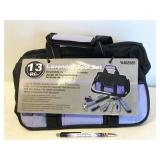 lavender 13pc tool set, NEW closeout/shelf pull