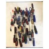 assorted screwdrivers, customer returns