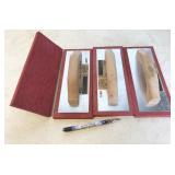 4pc Blue Hawk rubber grout float, NEW