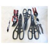 assorted cutters, customer returns