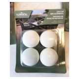 26 packs Elemental leg cap replacements, NEW