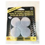 15pc Shepherd 1.5" commercial grade felt, NEW