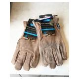 2 pair Cordova suede cowhide leather heavy