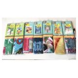 7pc assorted 28"x40" porch flags, NEW