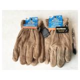 2 pair Westchester cold weather split cowhide