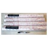 4pc Norwall vinyl wallcovering, each roll is