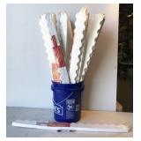 18pc Tuftex square closure strips for PolyCarb