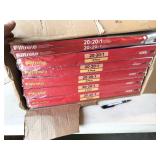 12pc total Filtrete 20x20x1 filters, damaged