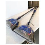 2 sets Reynera Pro brooms with dust pans, NEW
