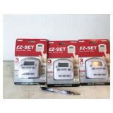 3pc Prime Ez-Set timer, NEW closeout/shelf pull,