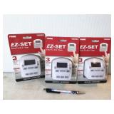 3pc Prime Ez-Set timer, NEW closeout/shelf pull