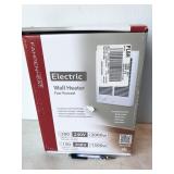 FahrenHeat electric wall heater, fan forced,