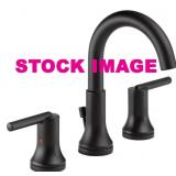 Delta Trinsic 3559-BLMPU-DST widespread bathroom