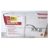 Project Source 0756557 kitchen faucet, chrome