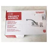 Project Source 0756557 kitchen faucet, chrome