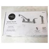 Project Source 1159011 kitchen faucet, chrome
