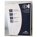 Church 1748 SLOW biscuit 18.5" elongated toilet