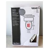 AquaSource 0854811 white 18.5" elongated toilet