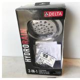 Delta HydroRain showerhead, open box item